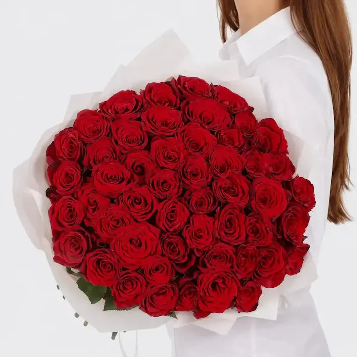 Premium 100 Red Roses | Flower Delivery Dubai Same Day