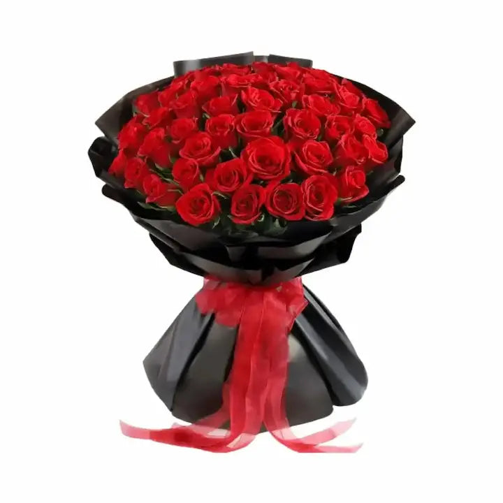 100 Premium Red Roses Bouquet – Express Flower Delivery Dubai