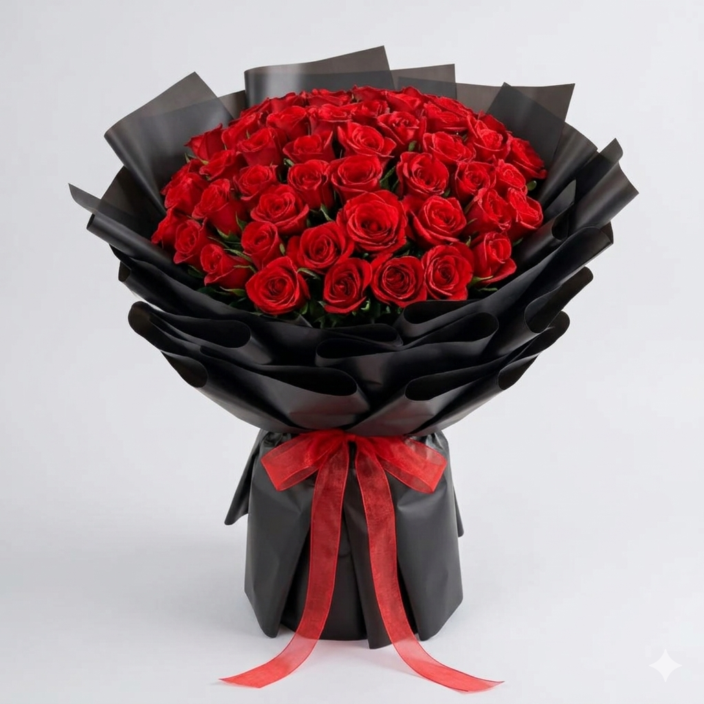 Luxury 50 VIP 1 Hour Flower Delivery Dubai | Fast Fresh Blooms Gifting